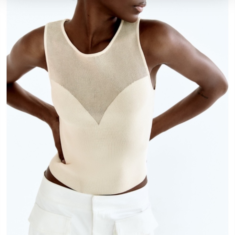 Zara Combination Knot Top